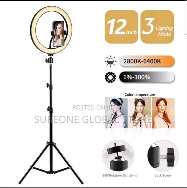 12inch Ring Light 26cm Led Selfie · Photo 4
