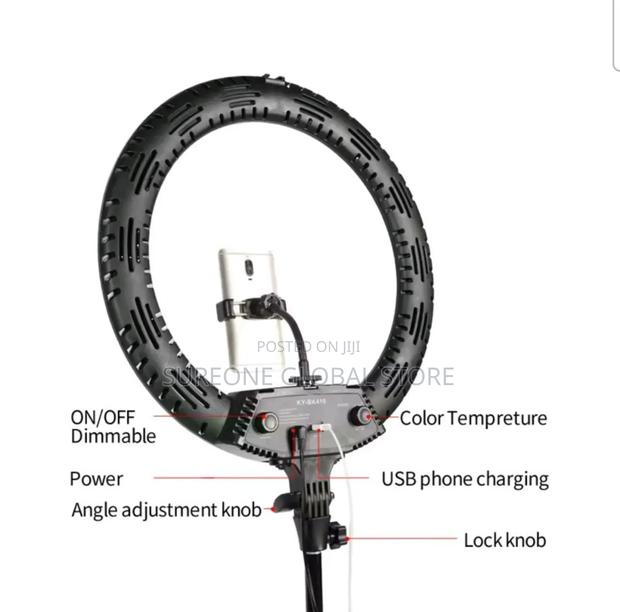 18-Inch Led Ring Light With Tripod photo 3