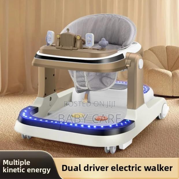 Rechargeable Baby Walker, Bouncer, Learning-Seated, Music. photo 6