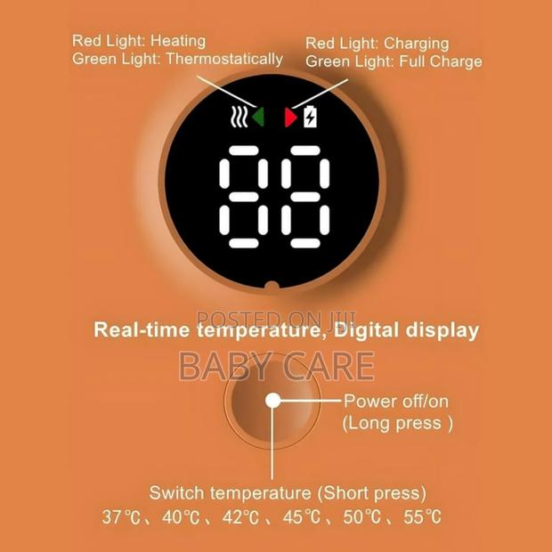 Rechargeable Bottle Warmer for Travel Rapid Warming photo 4