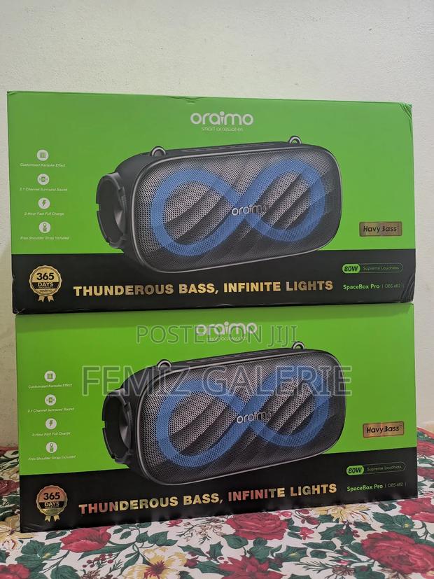 Oraimo Spacebox Pro 80w Karaoke-Support Wireless Speaker photo 2