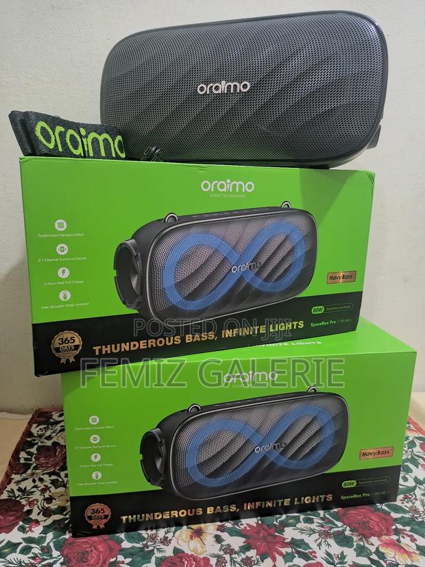 Oraimo Spacebox Pro 80w Karaoke-Support Wireless Speaker photo 3