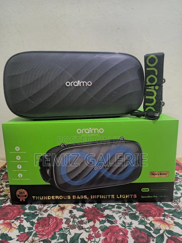 Oraimo Spacebox Pro 80w Karaoke-Support Wireless Speaker photo 4