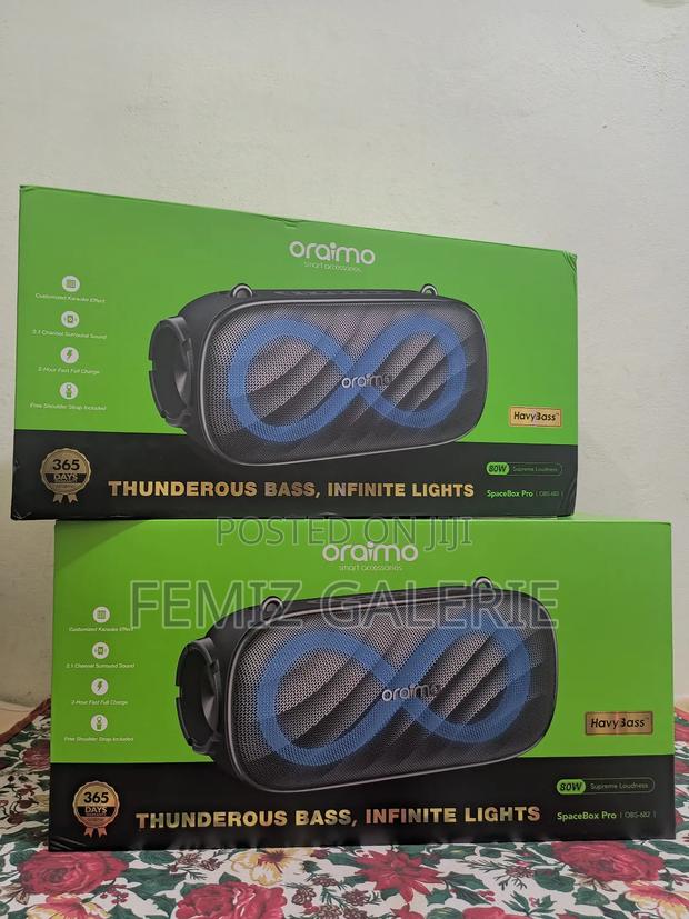 Oraimo Spacebox Pro 80w Karaoke-Support Wireless Speaker photo 5