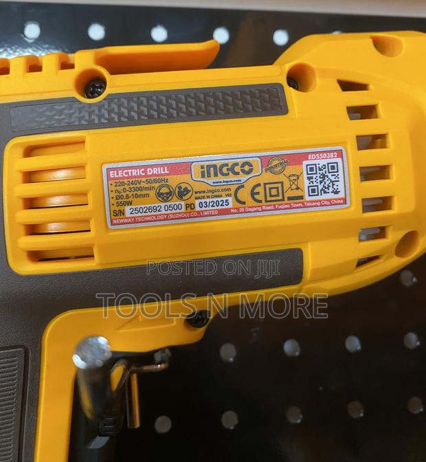 Ingco Electric Drill 550w (Keyless Chuck) · Photo 4