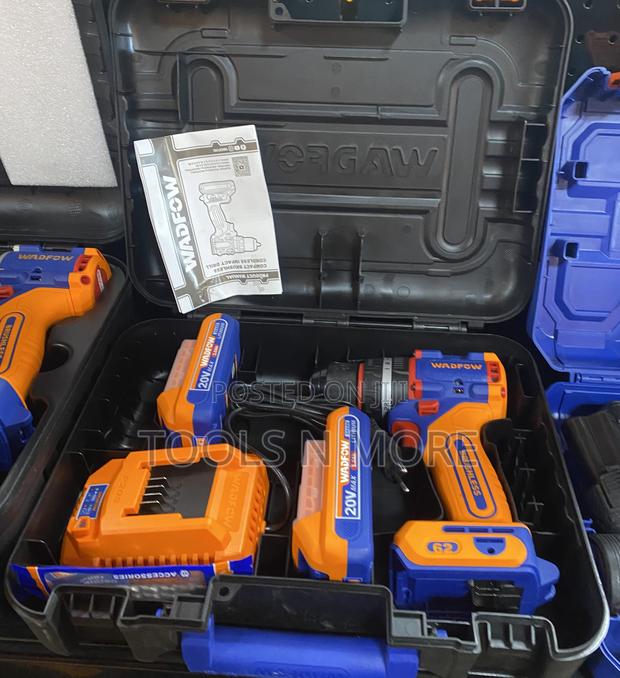Wadfow 62nm Compact Brushless Cordless Impact Drill 20v · Photo 3