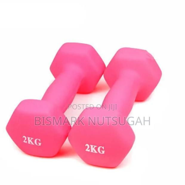 Hexagon Design Dumbbell photo 2