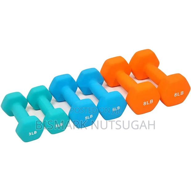 Hexagon Design Dumbbell photo 9