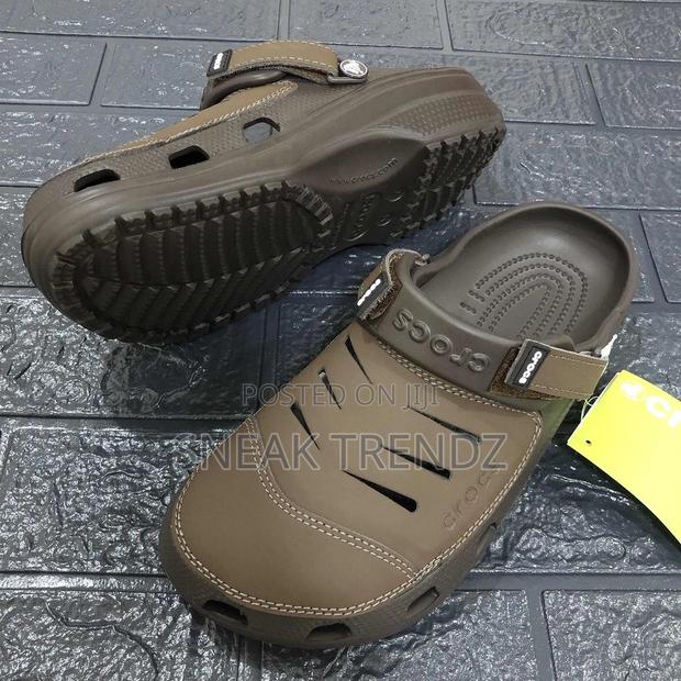 Original Top Leather Crocs Brown · Photo 4