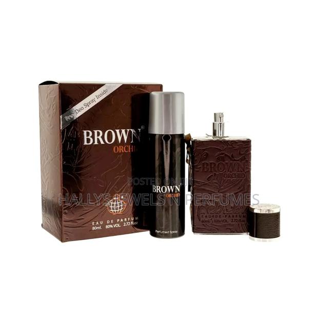 Brown Orchid Perfume, With Free Deodorant by Fragrance World · Photo 3