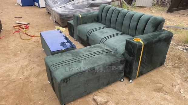 3 in One Set Fabric Sofa Set Made Last · Photo 3