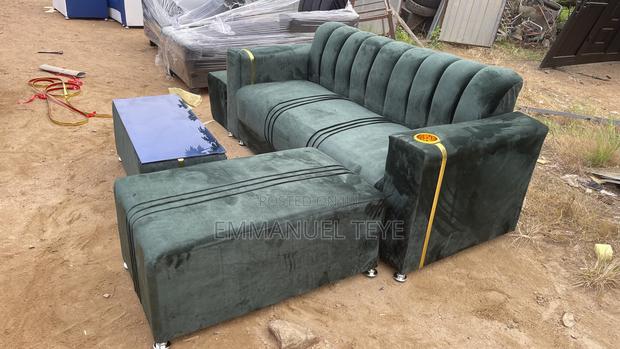 3 in One Set Fabric Sofa Set Made Last · Photo 4
