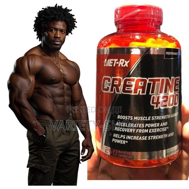 Maximum Gains With Met Rx Creatine 4200 · Photo 2
