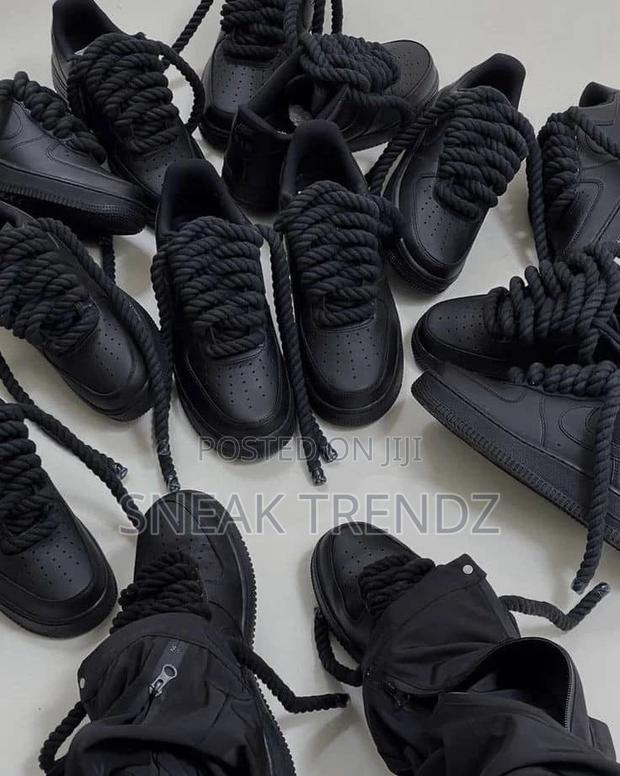 Nike Force Big Lace Black Cat · Photo 4
