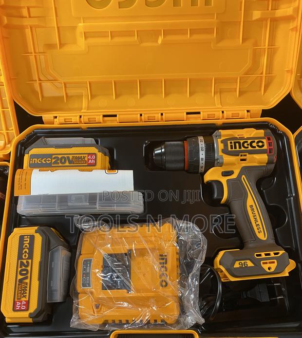 Ingco 96nm Compact Brushless Cordless Impact Drill 20v · Photo 3