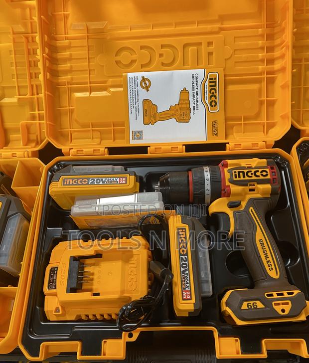 Ingco Brushless Cordless Impact Drill 66nm (20v) · Photo 2