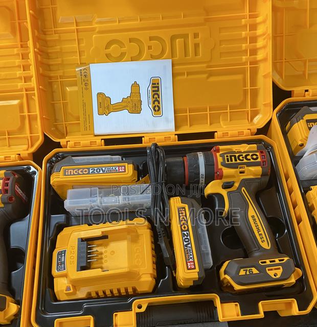 Ingco 76nm Cordless Impact Drill (20v Compact Brushless) · Photo 3
