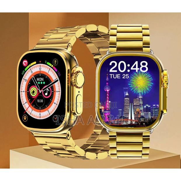Golden Smart Watch