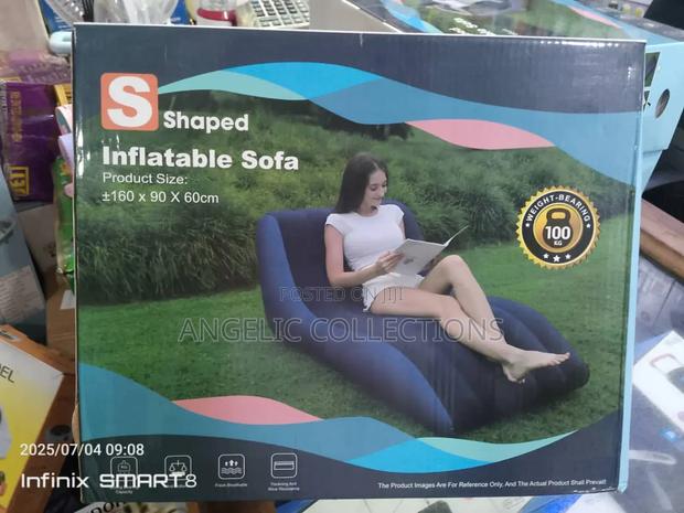 Inflatable Sofa With Air Pump · Photo 2