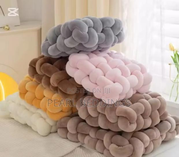 Premium Luxurious Knotted Pillows Available in Colors