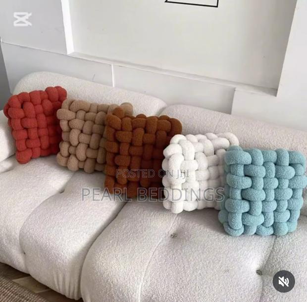 Premium Luxurious Knotted Pillows Available in Colors photo 12