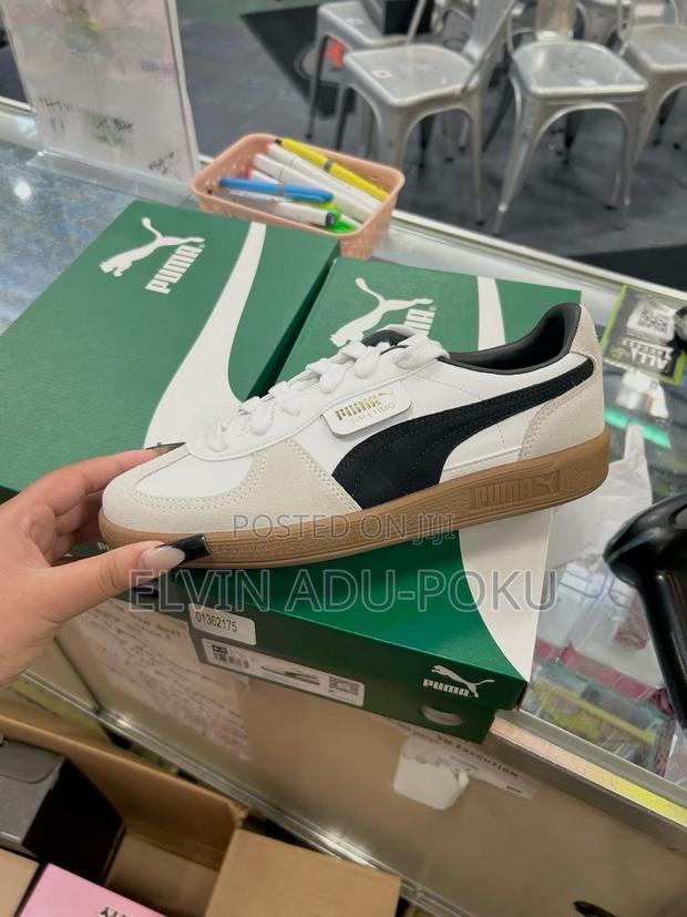 Puma Palermo "Puma White/Vapor Gray/Gum" · Photo 3