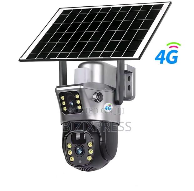 4g Solar Dual Lens Security Camera
