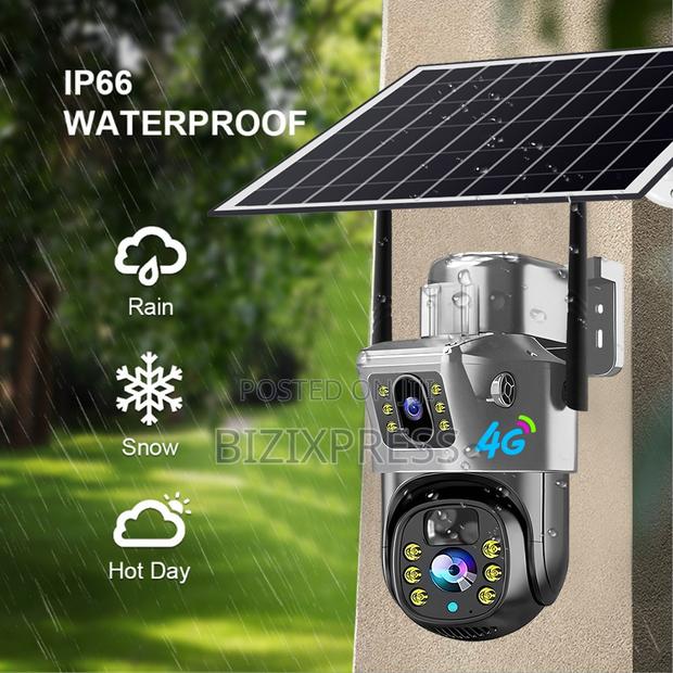 4g Solar Dual Lens Security Camera photo 3