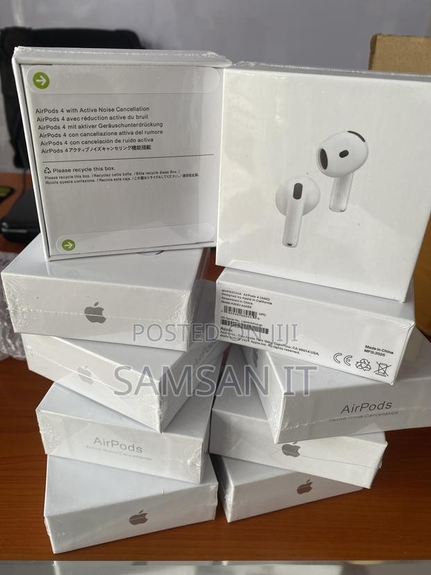 Apple Airpod 4 With Wireless Charging Case With Good Bass photo 2