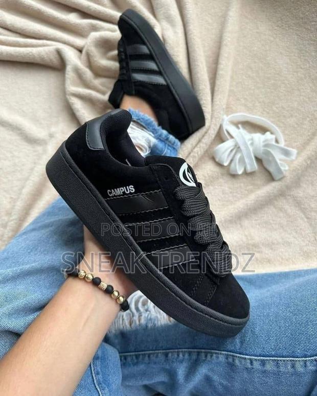 Adidas Campus D Black Suede · Photo 3