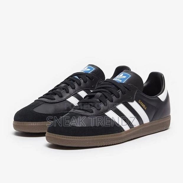 Adidas Samba Black Leather · Photo 4