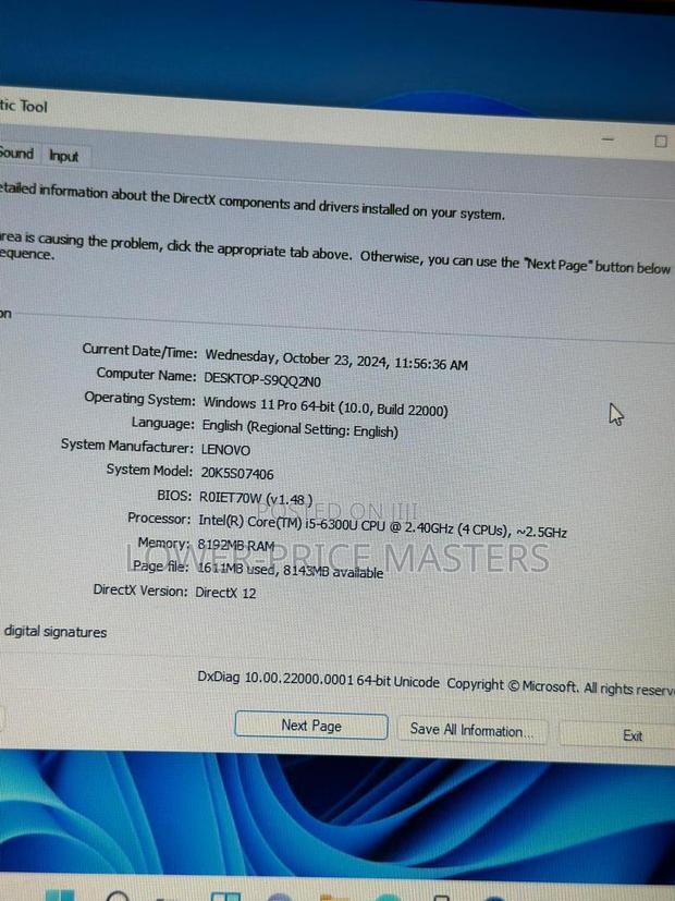 New Laptop Lenovo ThinkPad X260 8GB Intel Core I5 SSD 256GB photo 4