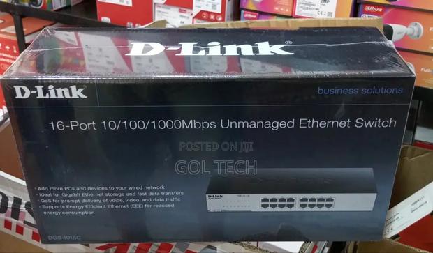 Dlink 16port Gigabit Switch Unmanaged Ethernet Switch · Photo 3