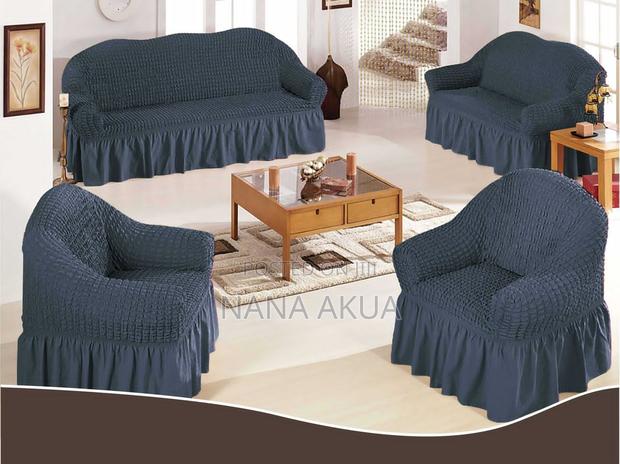 Skirt Style Sofa Cover photo 2