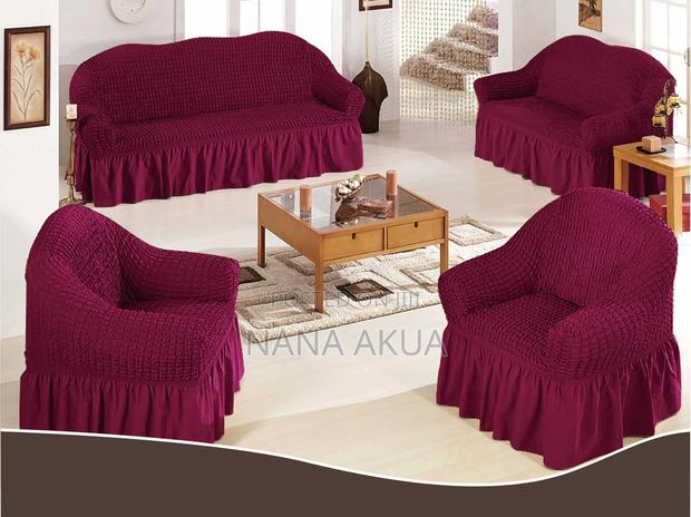 Skirt Style Sofa Cover photo 3