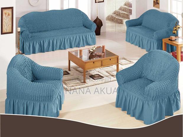 Skirt Style Sofa Cover photo 4