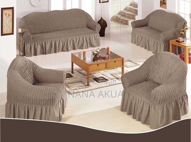 Skirt Style Sofa Cover photo 5