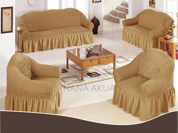 Skirt Style Sofa Cover photo 8
