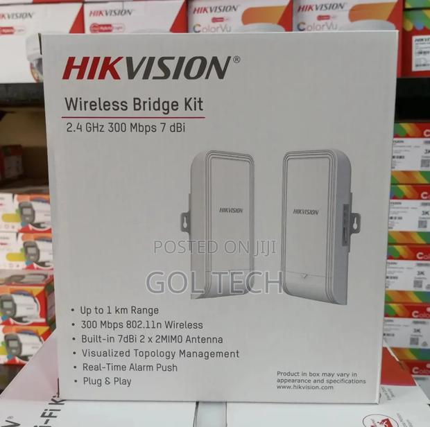 Hikvision Wireless Bridge Kit 2.4ghz 1km Ds-3wf100-Ei-2n · Photo 3