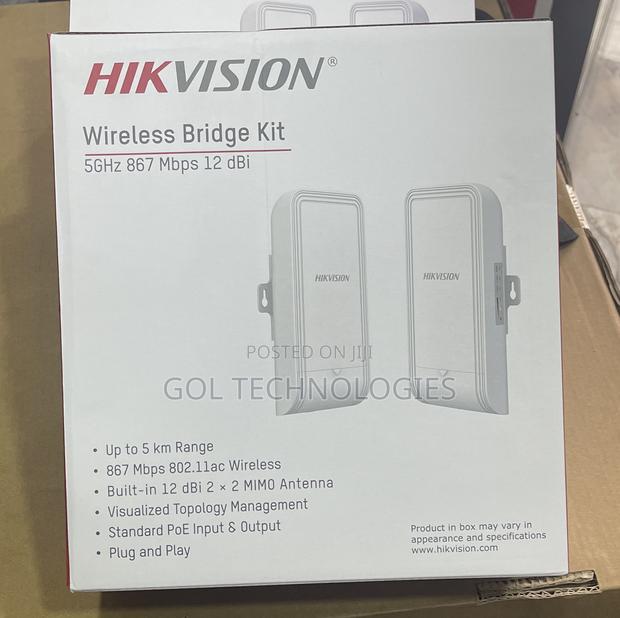 Hikvision Wireless Bridge Kit 5km Range 5ghz Ds-3wf02-5ac/D · Photo 4