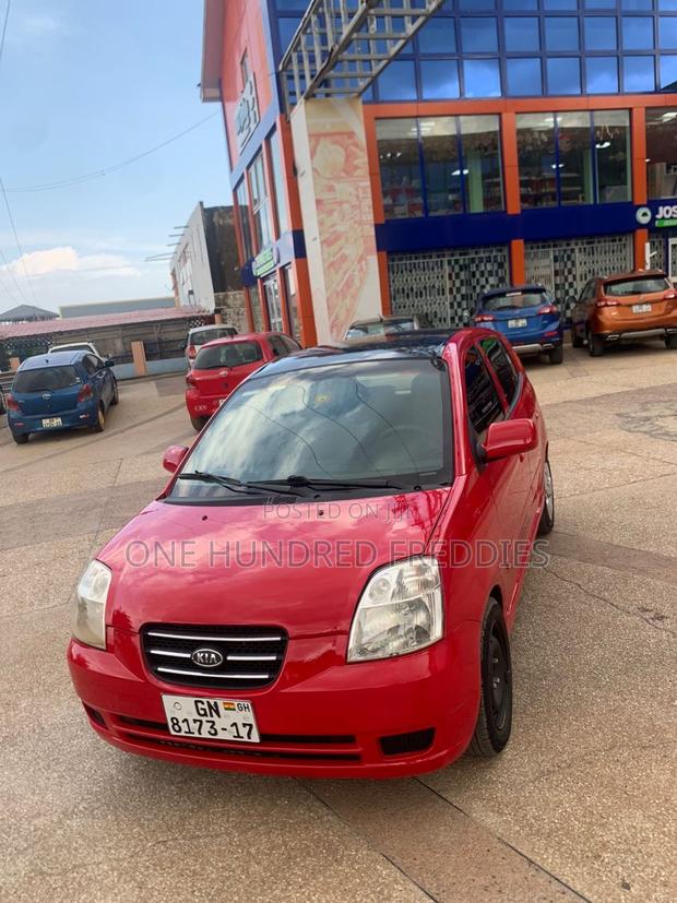 Kia Morning 2007 Red