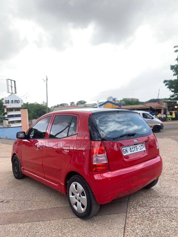 Kia Morning 2007 Red