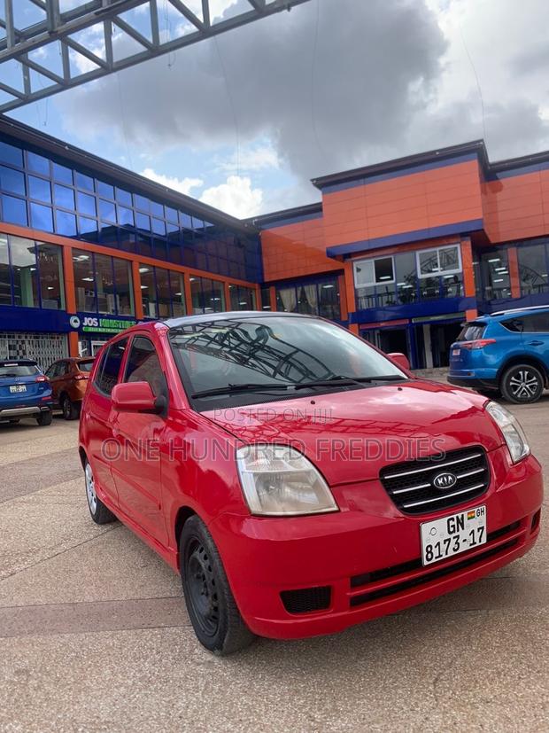 Kia Morning 2007 Red