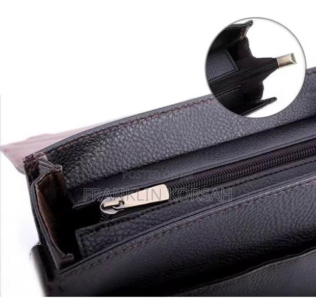 Pu Leather Laptop Men’S Bag photo 3