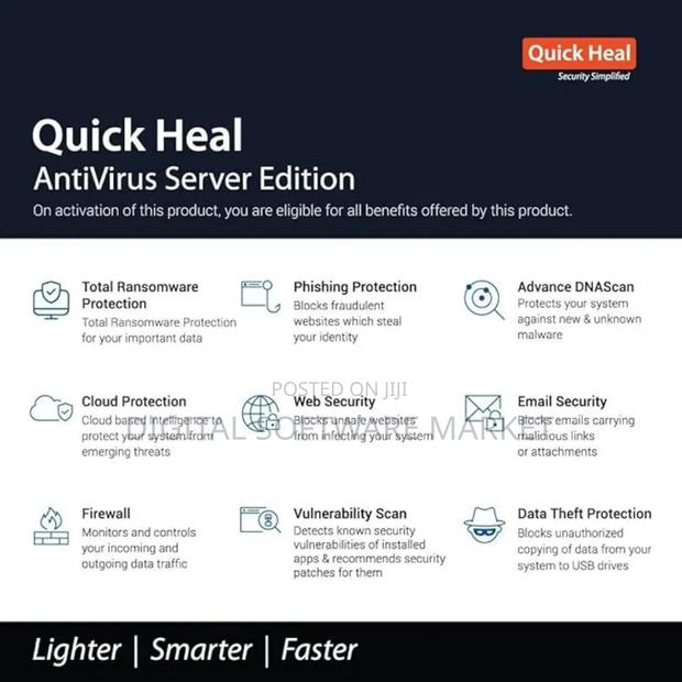 Quick Heal Antivirus Server Latest Version 1 Server, 1 Year · Photo 2