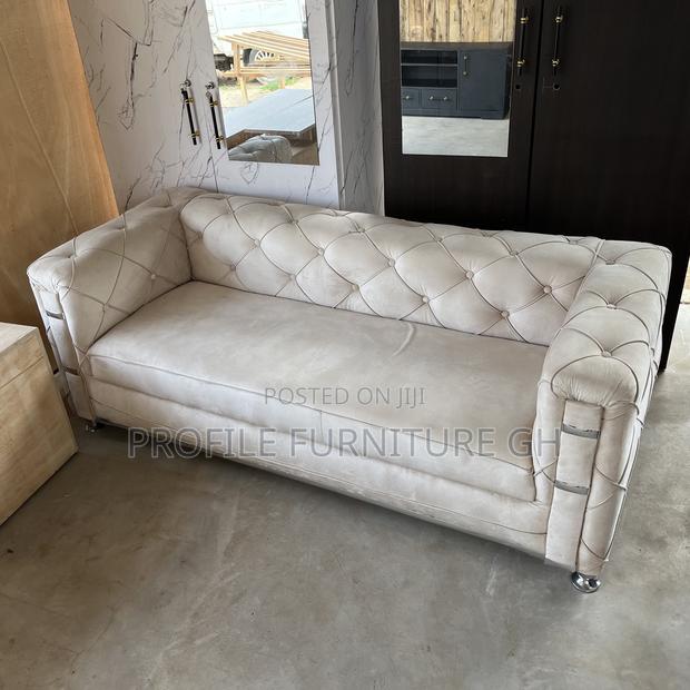 3in1 Sofa Cream Color/Very Strong And Durable//Luxurious And Durable photo 5