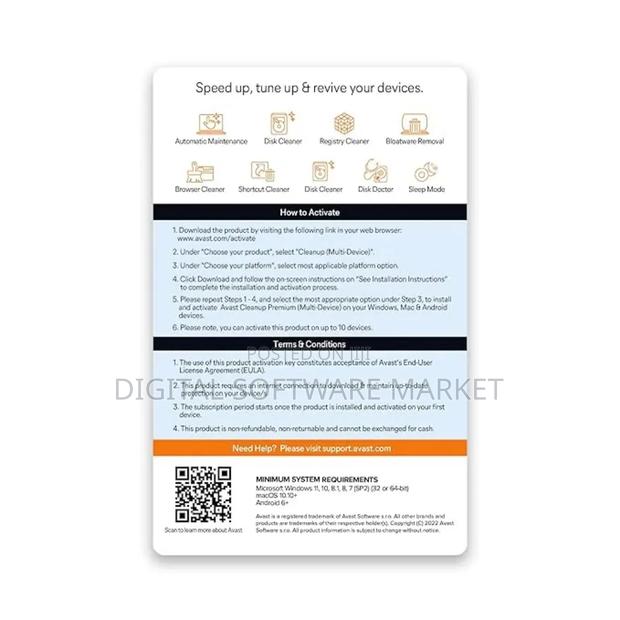 Avast Cleanup Premium – 10 Device 1 Year Fix, Clean Etc · Photo 4