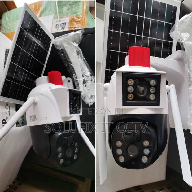 Ubox Dual Lens 4mp 4g Solar PTZ Camera · Photo 2