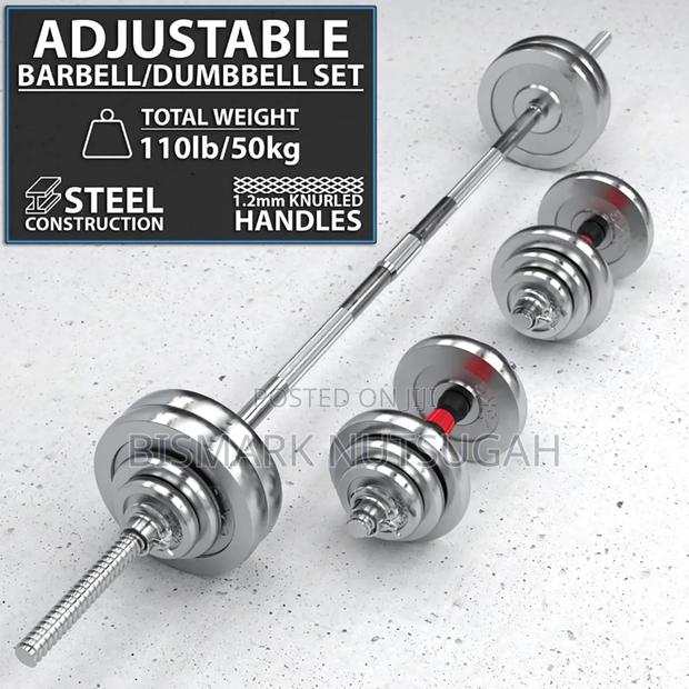 Gym Fitness Adjustment Dumbbell 50kg photo 4