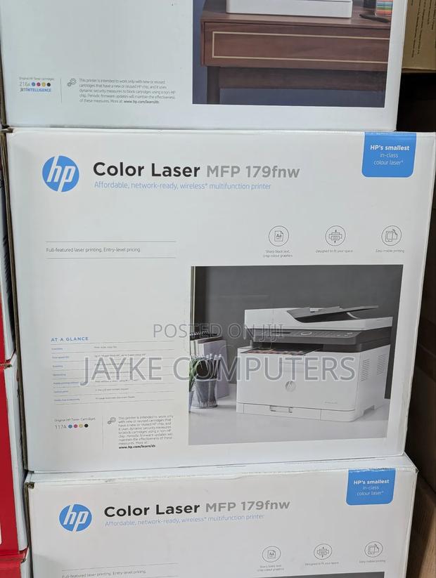 Hp Color Laserjet MFP 179fnw (Wireless, Print, Scan, Copy)